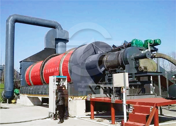 木薯渣烘干設備運行現場 木薯渣烘干設備運行現場